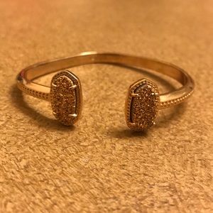 Kendra Scott Elton Bracelet in Rose Gold Drusy